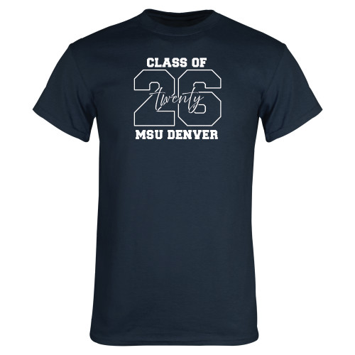  Navy T Shirt - Class of 2026