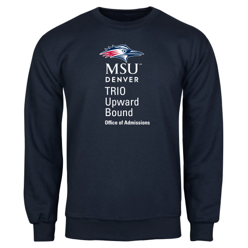 MSU Denver Navy Fleece Crew