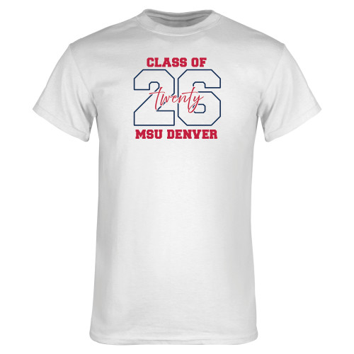  White T Shirt - Class of 2026