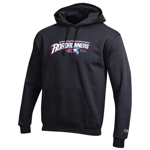  Champion Black Fleece Hoodie - Primary Mark