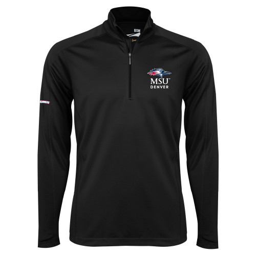  Syntrel Black Interlock 1/4 Zip - MSU Denver Stacked