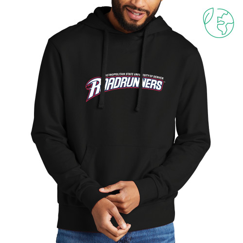  Allmade Black Organic French Terry Pullover Hoodie - Primary Mark