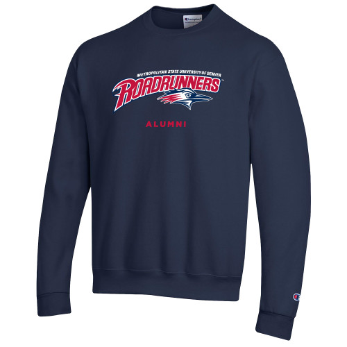  Champion Navy Fleece Crew - Roadrunners Alumni