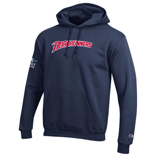  Champion Navy Fleece Hoodie - Roadrunners