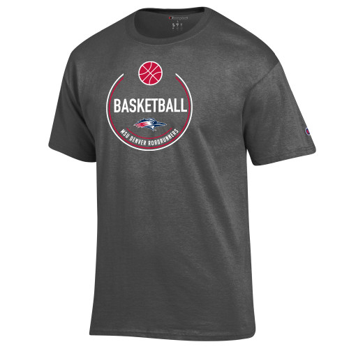  Champion Granite Heather T Shirt - MSU Denver Basketball