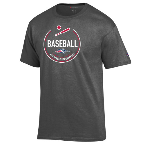  Champion Granite Heather T Shirt - MSU Denver Baseball