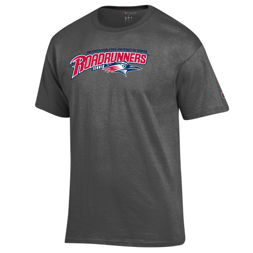  Champion Granite Heather T Shirt - Roadrunners  Tennis