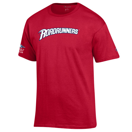 Champion Scarlet Red T Shirt - Roadrunners