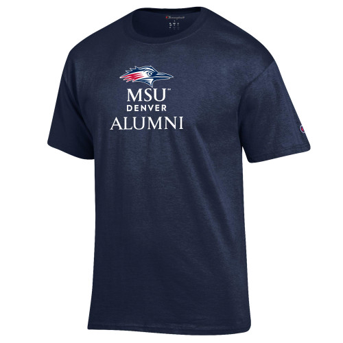  Champion Navy T Shirt - MSU Denver Alumni