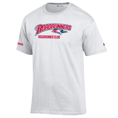  Champion White T Shirt - Roadrunner Club