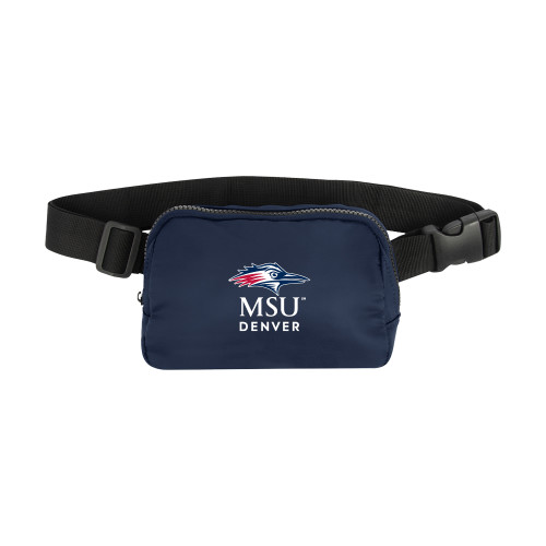  Anywhere Navy Belt Bag - MSU Denver Stacked