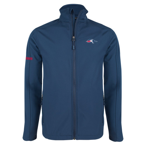  Navy Softshell Jacket - Roadrunner Head