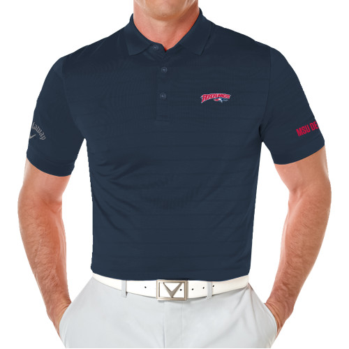  Callaway Navy Opti Vent Polo - Roadrunners With Roadrunner Head