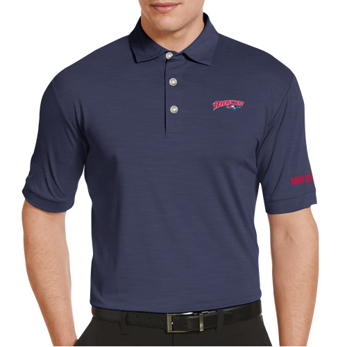  Callaway Navy Tonal Polo - Roadrunners With Roadrunner Head