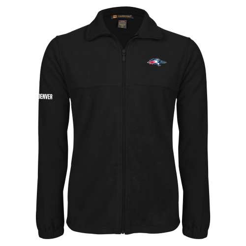  Black Fleece Full Zip Jacket - Roadrunner Head