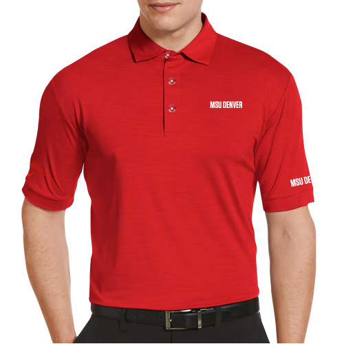  Callaway Red Tonal Polo - MSU Denver Flat