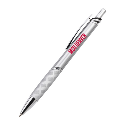  Andy Silver Ballpoint Pen - MSU Denver Flat