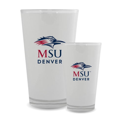 MSU Denver Full Color Glass 17oz
