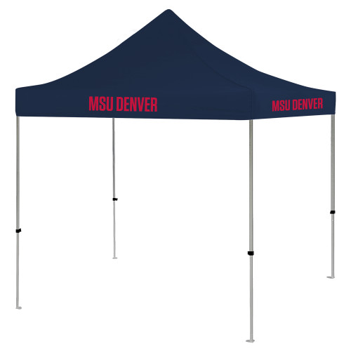  9 ft x 9 ft Navy Tent - MSU Denver Flat