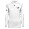 Thumbnail image for  Syntrel Womens White Interlock 1/4 Zip