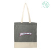 Thumbnail image for  Split Recycled Black Cotton Twill Convention Tote