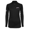 Thumbnail image for  Syntrel Womens Black Interlock 1/4 Zip