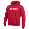 Thumbnail image for  Champion Scarlet Red Fleece Hoodie