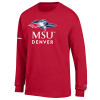 Thumbnail image for  Champion Red Long Sleeve T Shirt