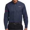 Thumbnail image for  Navy Twill Button Down Long Sleeve