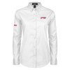 Thumbnail image for  Womens White Twill Button Down Long Sleeve