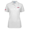 Thumbnail image for  Womens Silk Touch White Pique Polo