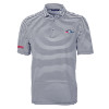 Thumbnail image for  C&B Navy Virtue Eco Pique Stripe Polo