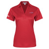 Thumbnail image for  Womens Red Performance Fine Jacquard Polo