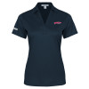 Thumbnail image for  Womens Navy Performance Fine Jacquard Polo