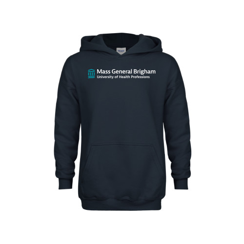  Youth Navy Fleece Hoodie - Mass General Brigham University of Health Professions