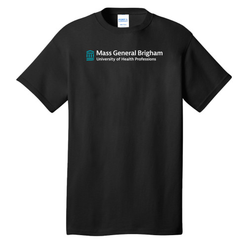  Extended Black T Shirt - Mass General Brigham University of Health Professions