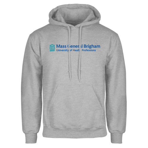  Grey Fleece Hoodie - Mass General Brigham University of Health Professions
