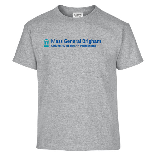  Youth Grey T Shirt - Mass General Brigham University of Health Professions