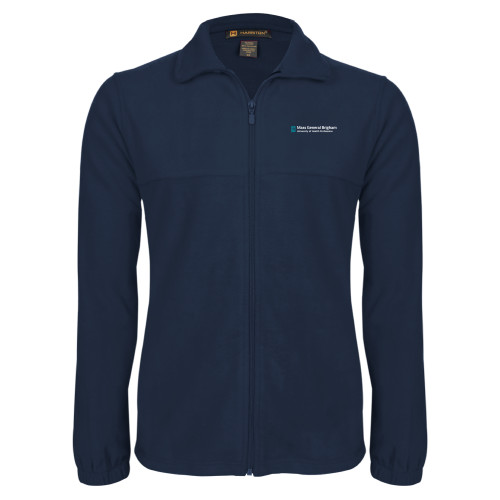  Navy Fleece Full Zip Jacket - Mass General Brigham University of Health Professions