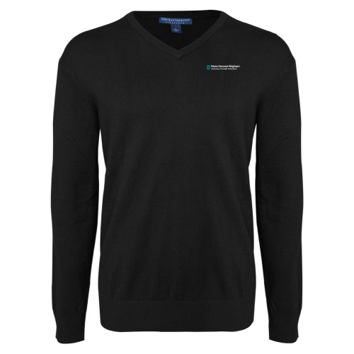  Black VNeck Sweater - Mass General Brigham University of Health Professions