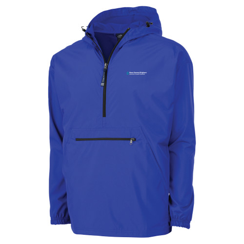  Charles River Unisex Royal Pack N Go Pullover Jacket - Mass General Brigham University of Health Professions