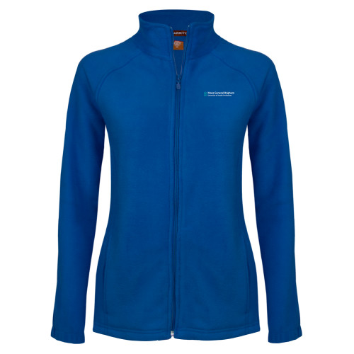  Womens Royal Fleece Full Zip Jacket - Mass General Brigham University of Health Professions
