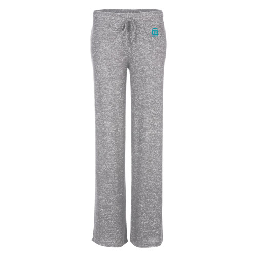  Boxercraft Womens Oxford Grey Heather Cuddle Wide Leg Pant - MGB Icon