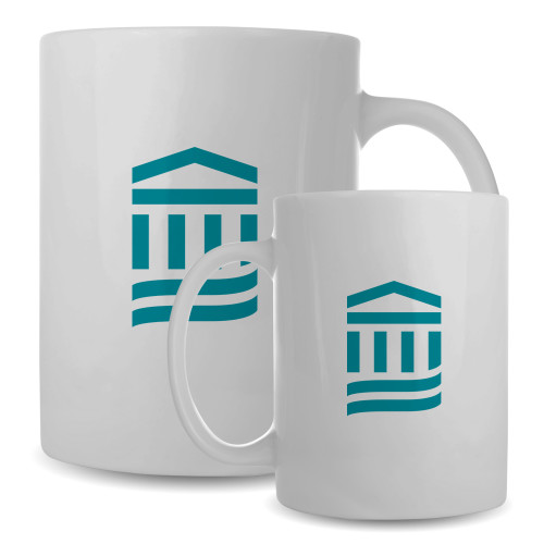  Full Color White Mug 15oz - MGB Icon