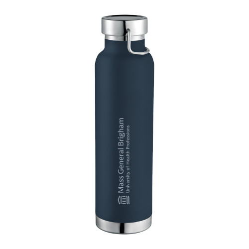  Thor Copper Vacuum Insulated Navy Bottle 22oz - Mass General Brigham University of Health ProfessionsEngraved