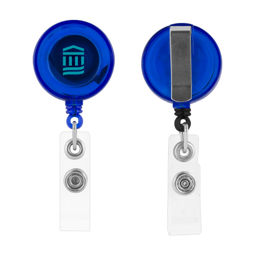  Blue Retractable Badge Holder - MGB Icon