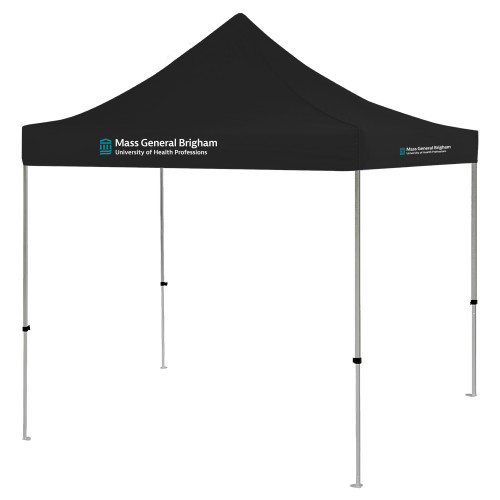  9 ft x 9 ft Black Tent - Mass General Brigham University of Health Professions