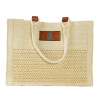 Thumbnail image for  Woven Cream Straw Beach Tote