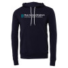 Thumbnail image for  Bella + Canvas Navy Fleece Hood