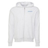 Thumbnail image for  Bella + Canvas Ash Grey Full Zip Hood
